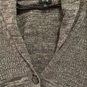 Apt. 9 Gray Women's Cardigan Sweater
